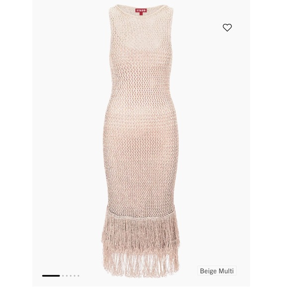 Staud Constanza Sequined Netted Maxi Dress - Picture 2 of 5